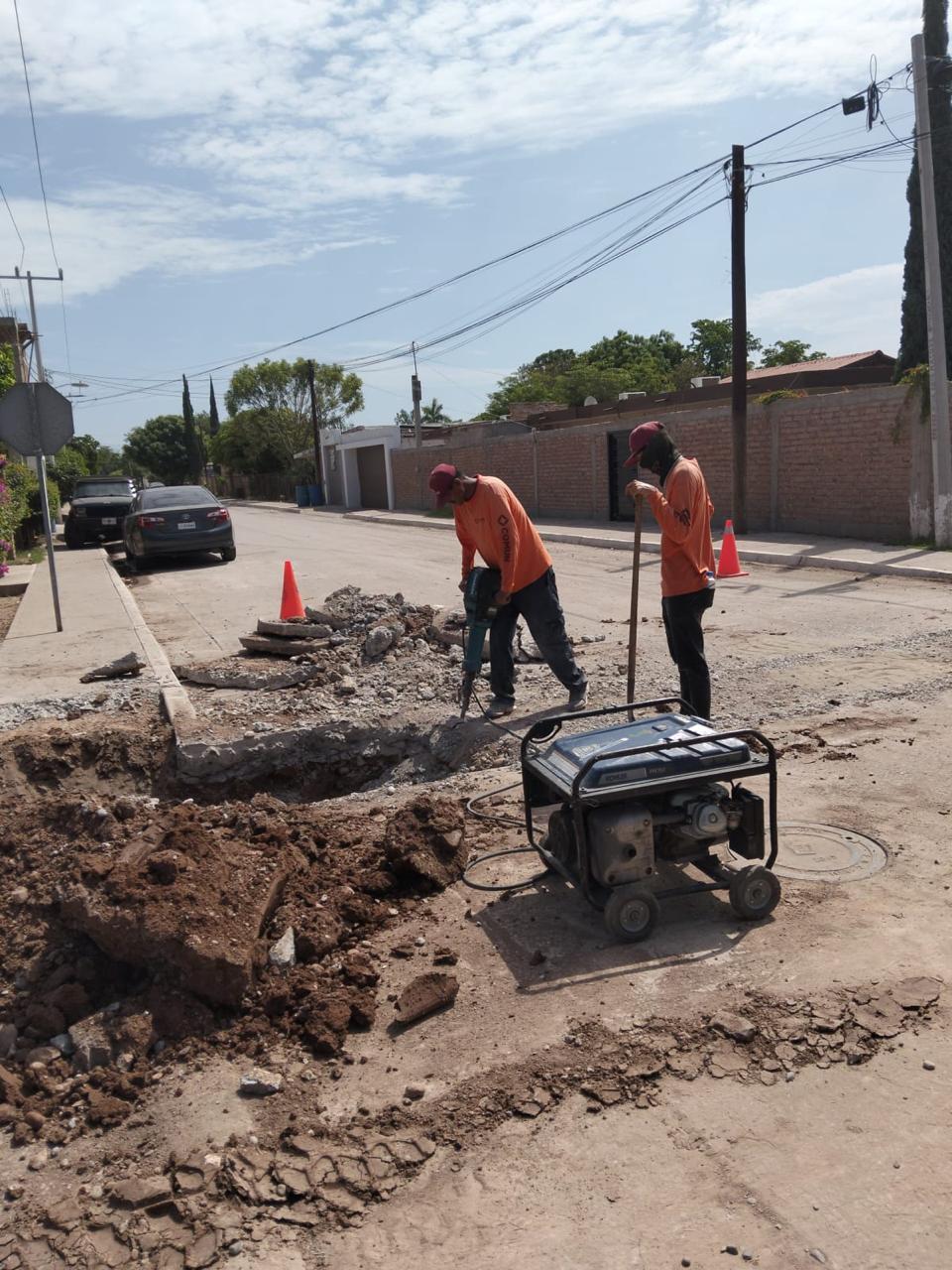 $!Gobierno de Ahome refuerza la infraestructura vial y pluvial en distintas sindicaturas ante la temporada de lluvias