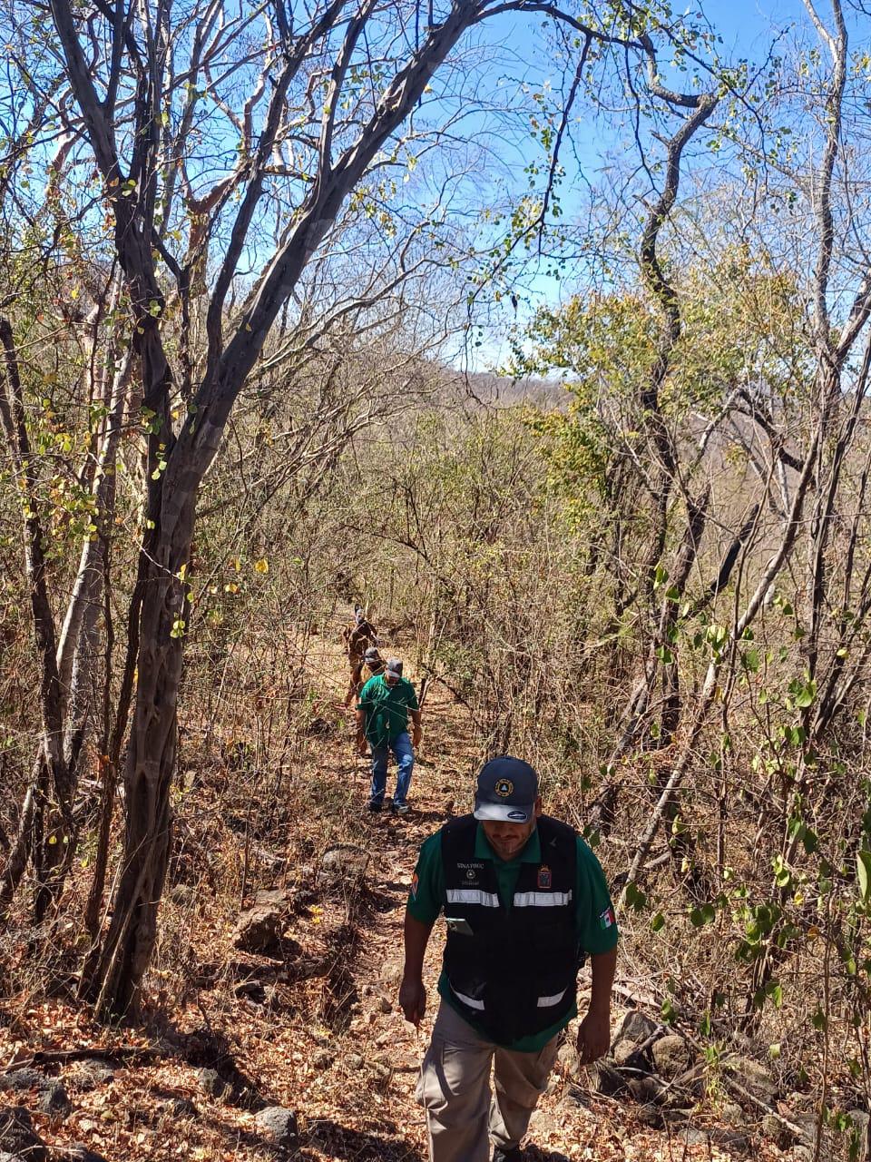 $!Registran incendio forestal en la sierra de Imala, en Culiacán