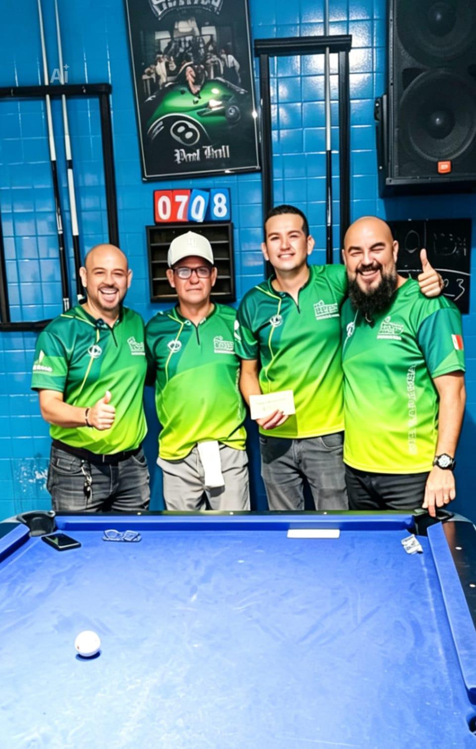 $!Jorge Velarde y Florentino Tirado se coronan en Torneo Bola 9