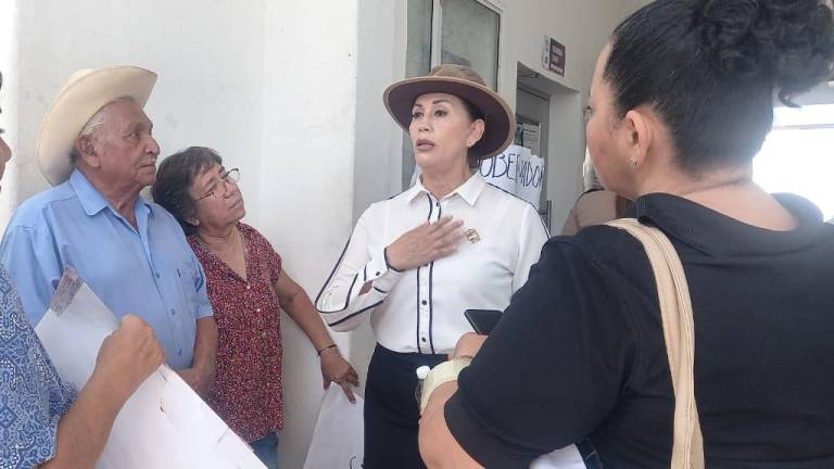 Es un millón de pesos de apoyo que envió el Gobierno del Estado y faltan 1.5 millones de pesos, dijo la Alcaldesa de Escuinapa.