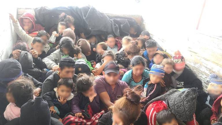 Guardia Nacional localiza a 33 niños y 28 adultos migrantes en Nuevo León; padecían hacinamiento y deshidratación