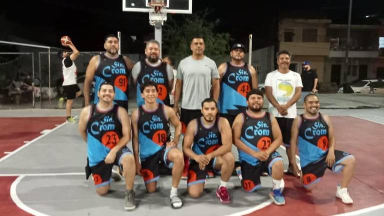 El cuadro de la Confederación Regional Obrera Mexicana (CROM) Sinaloa derrotó 78-65 a Tinaval.