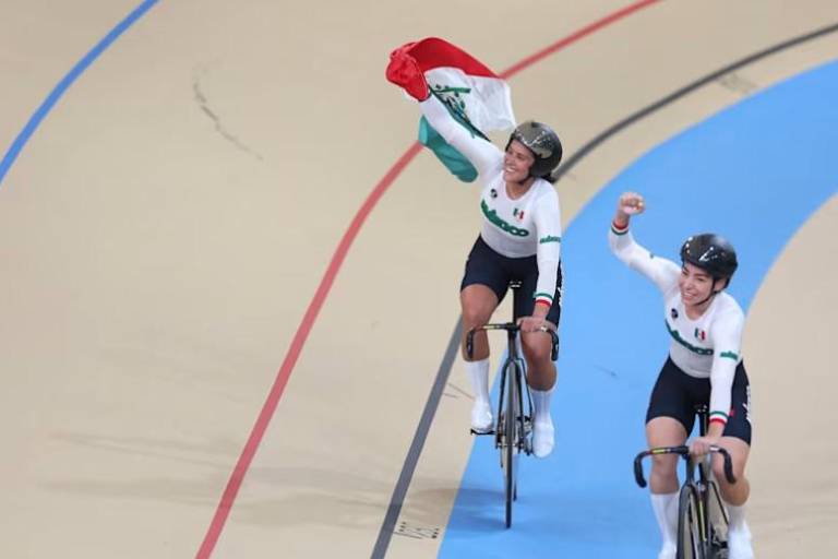 Luz Daniela Gaxiola y Jessica Salazar, la pareja dorada del ciclismo mexicano