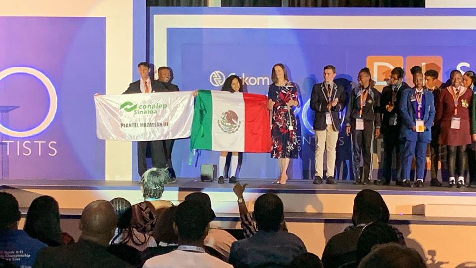 $!Alumnos de Conalep III de Mazatlán ganan medalla de plata en Sudáfrica