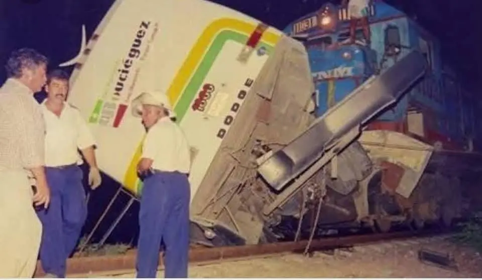 $!El ‘trenazo’: 30 años de duelo en la Santa Rosa y una tragedia que marcó a Mazatlán