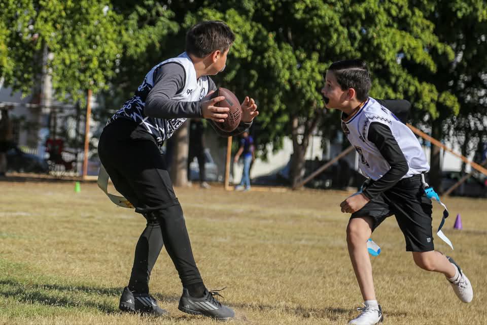 $!Arranca la Liga Municipal de Tochito NFL en Culiacán con 58 equipos