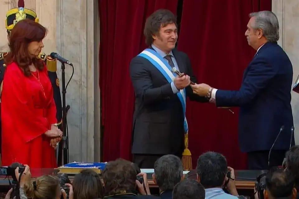 $!Javier Milei jura como Presidente de Argentina