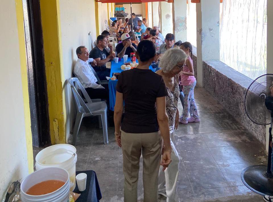 $!Se organizan en Cacalotán para celebrar a la Virgen de Loreto