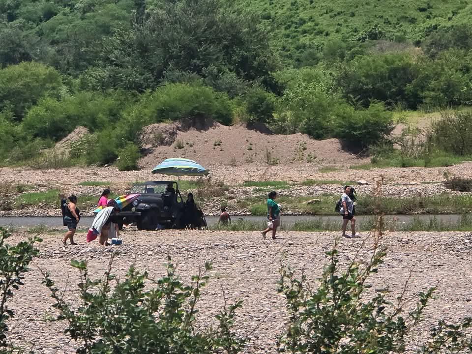 $!Por altas temperaturas, crece afluencia de bañistas en río Baluarte