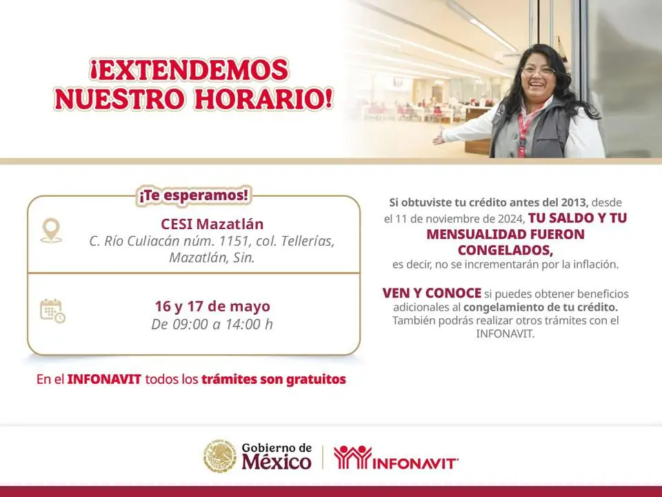 $!Infonavit anuncia Jornada de atención de fin de semana