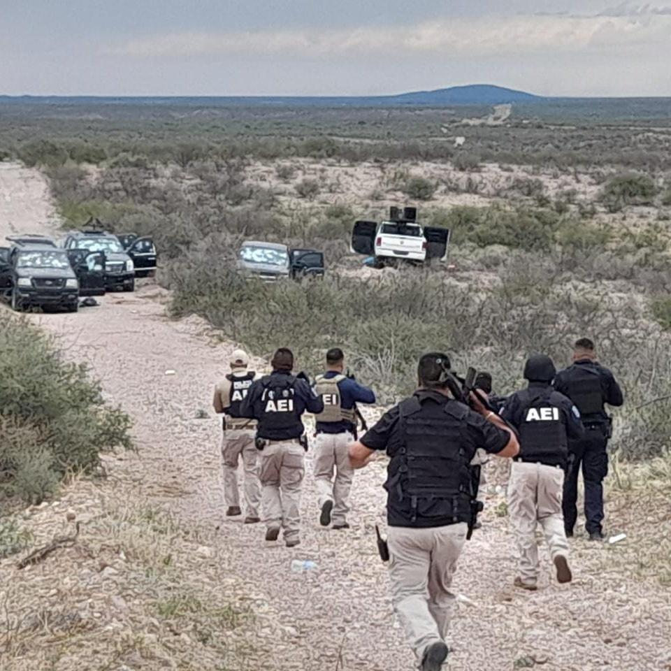 $!Enfrentamiento en Coronado, Chihuahua, deja cinco muertos y un herido