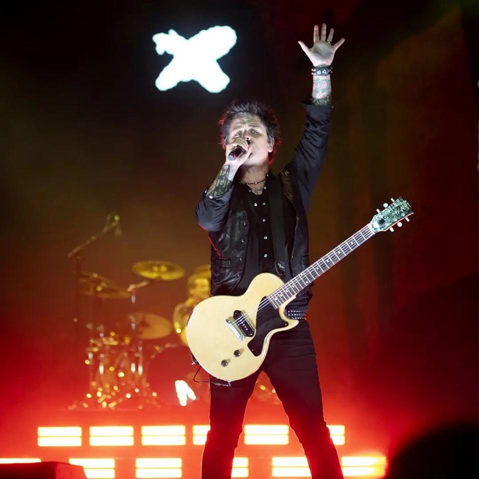 $!Billy Joel Armstrong vocalista de Green Day.