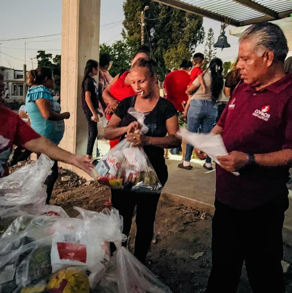 $!Sebides entrega más de 2 mil despensas a comunidades indígenas