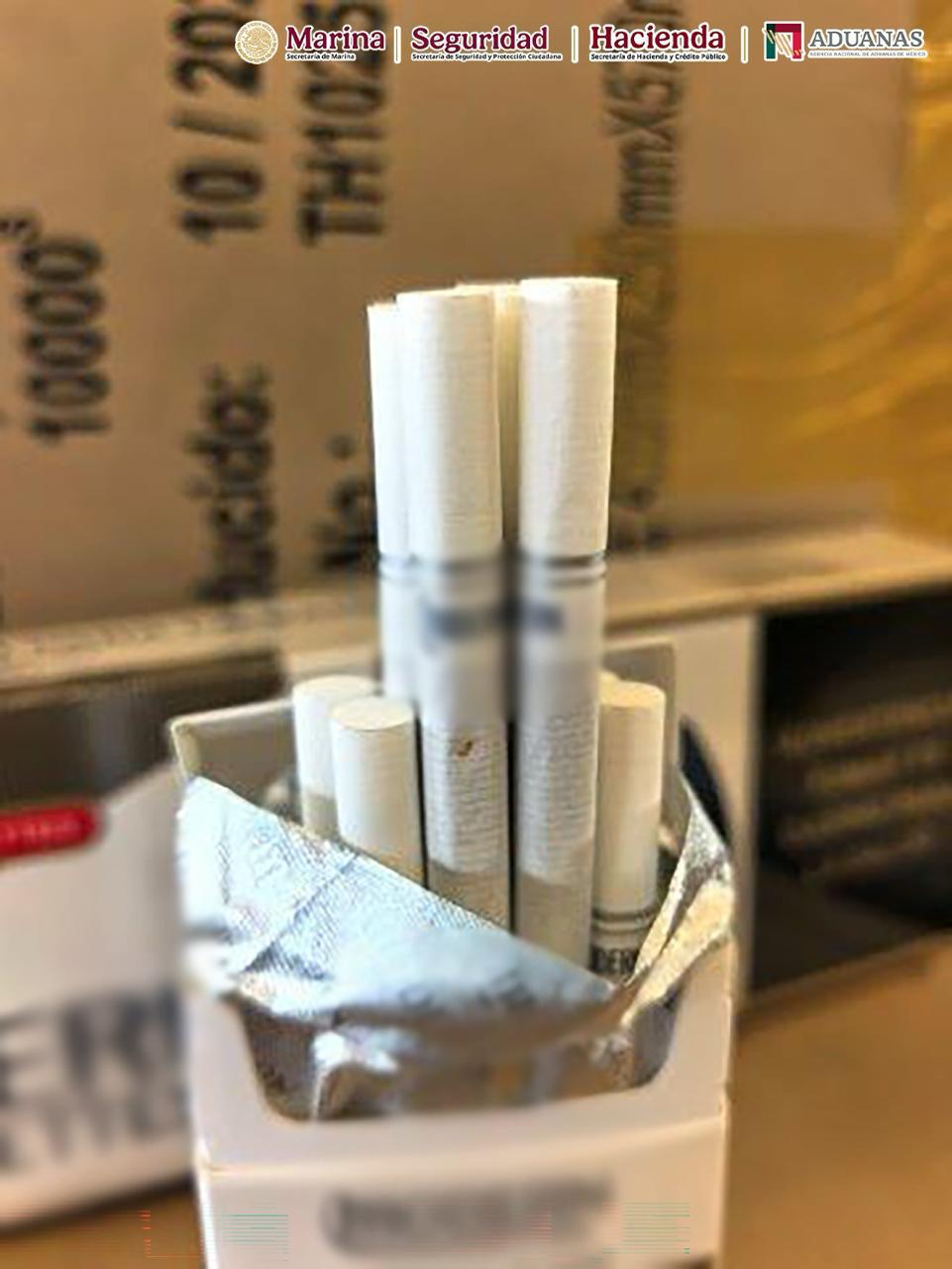 $!Decomisan 52.5 millones de cigarros apócrifos en Lázaro Cárdenas, Michoacán