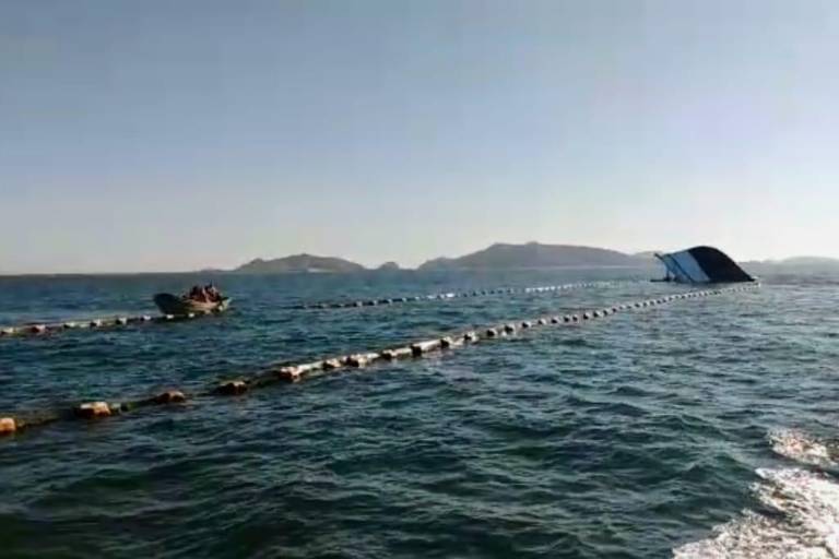 Baja Ferries asegura que en accidente en Topolobampo, fue el barco camaronero el que se interpuso