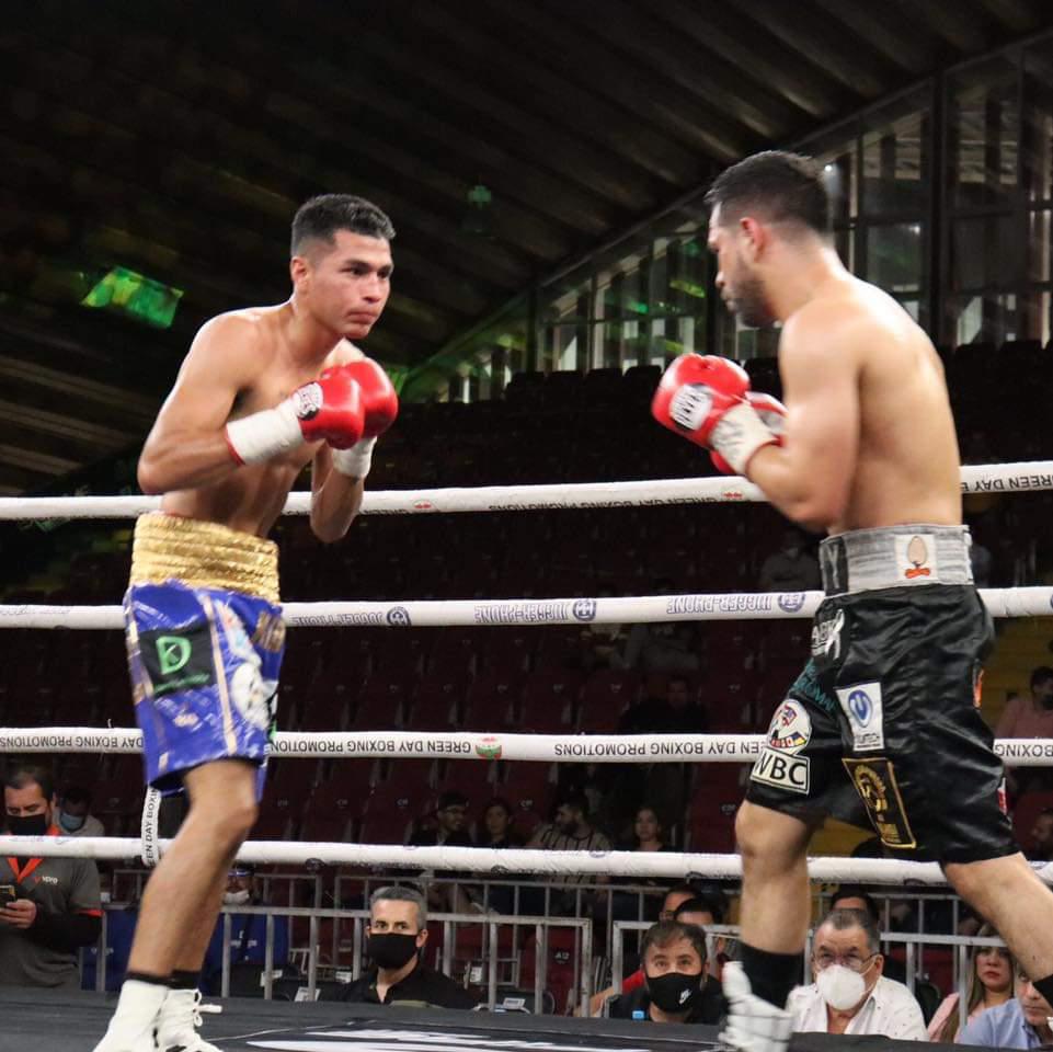 $!Edy Valencia se proclama Campeón Nacional Pluma