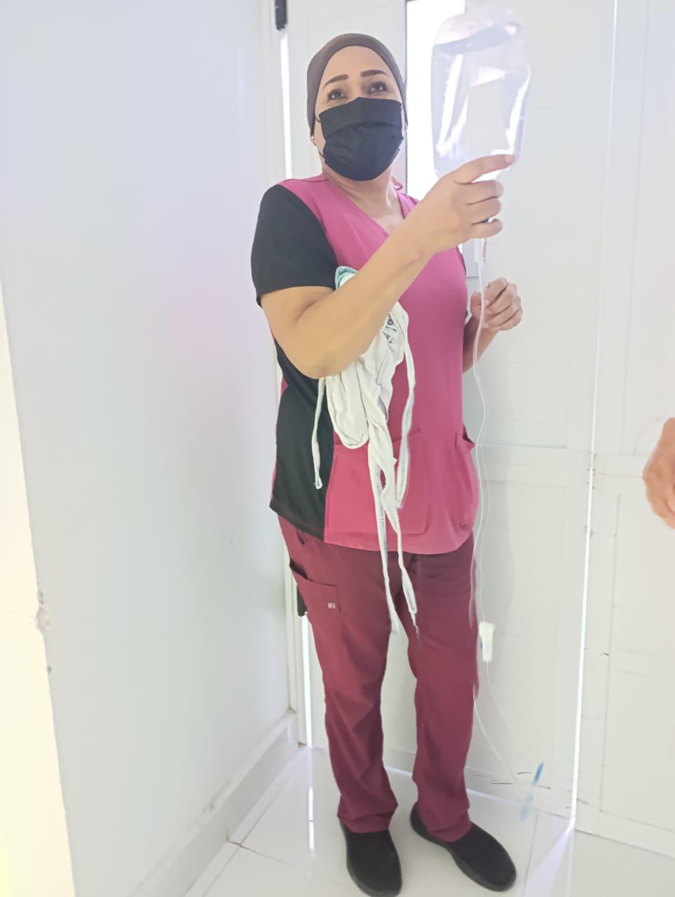 $!El destino puso a Gloria Patricia en el servicio de enfermería