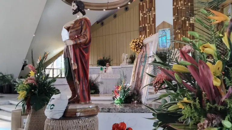 En el Templo de La Lomita, la Asociación de Agricultores del Río Culiacán conmemoró el Día del Agricultor.