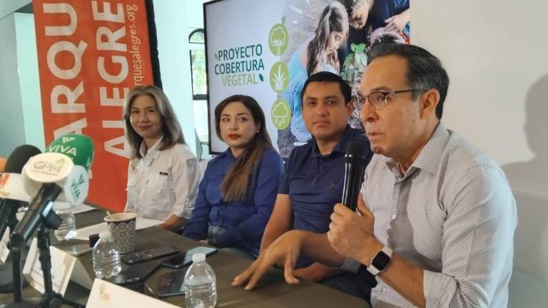 La asociación Parques Alegres anuncia la puesta en marcha del proyecto Cobertura Vegetal para convertir parques de Culiacán en lugares de convivencia y generadores de paz.