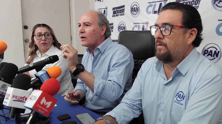 La dirigencia del PAN Culiacán se suma a la solicitud de juicio político contra Rubén Rocha Moya y pide la desaparición de poderes en Sinaloa.