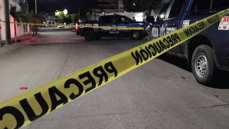 El hombre fue lesionado en el cuello.