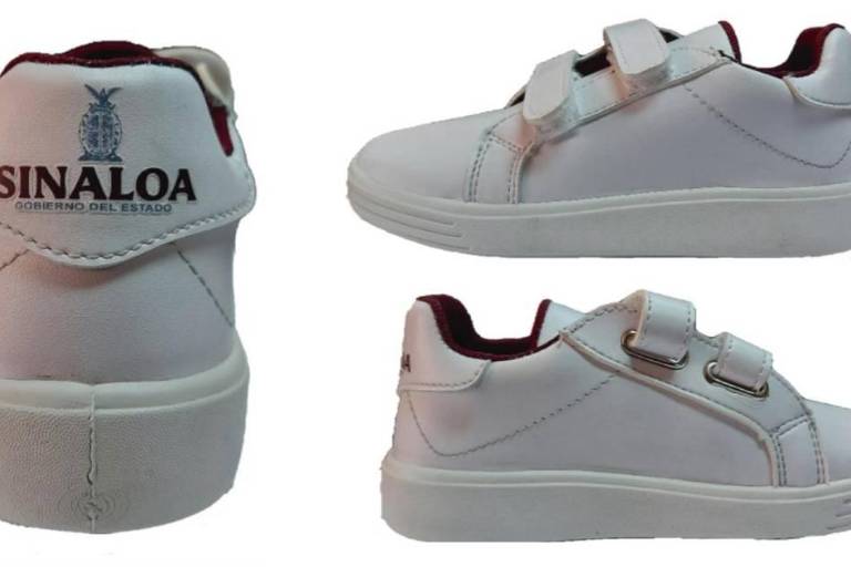 Nuevo calzado escolar gratuito en Sinaloa violenta la ley; usan color del partido Morena