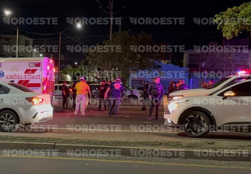 $!Hieren a balazos a motociclista en el Infonavit Jabalíes, en Mazatlán