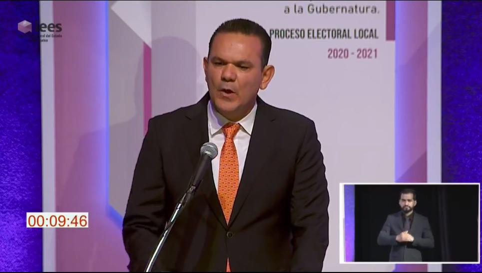 $!Debaten candidatos al Gobierno del Estado por el futuro de Sinaloa