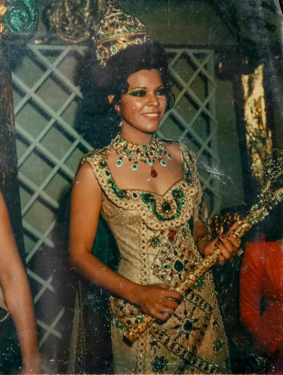 $!Eleonora Margarita Aguilar de Aguilar Reina del Carnaval de Mazatlán 1976.