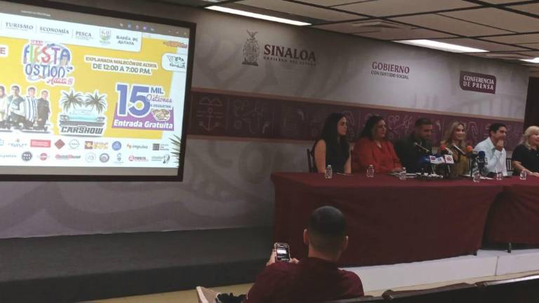 Anuncian la organizacion de la Feria del Ostión en Altata.