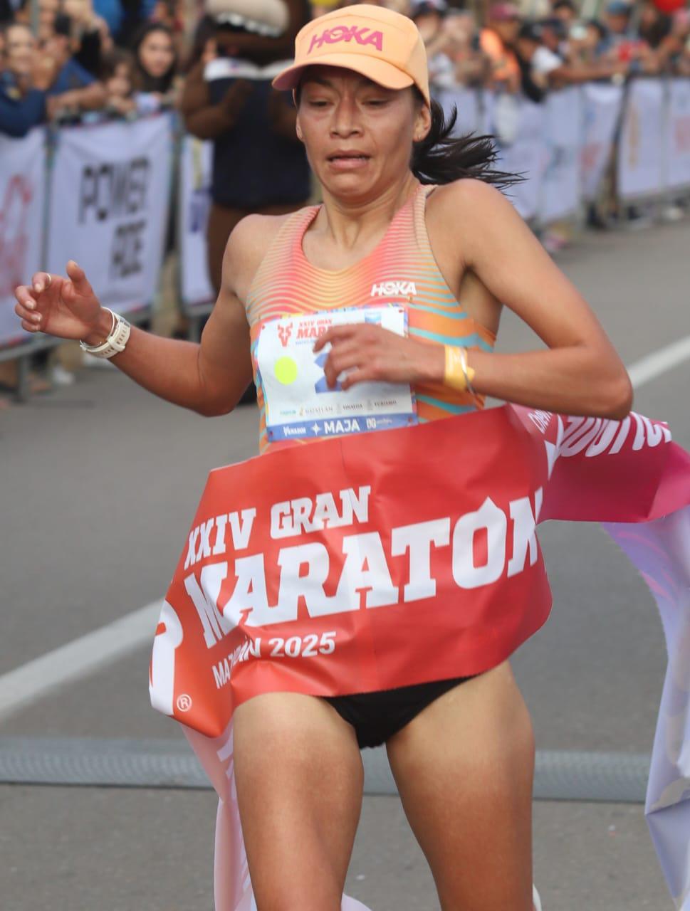 $!‘Desde pequeña vi estas carreras y hoy verme realizada ganando, es algo muy bonito’: Laura Galván