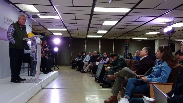 Gobernador del Estado, Rubén Rocha Mocha