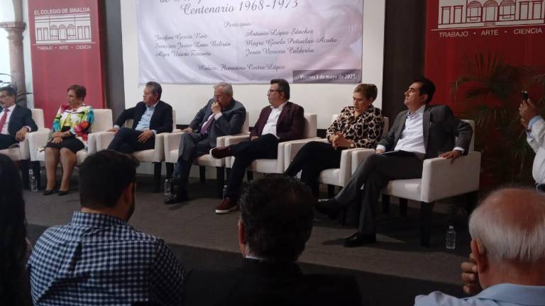Los abogados de la Generación Centenario, celebraron su 50 aniversario en el Colegio de Sinaloa, contando los momentos que gozaron junto a Aguilar Padilla.
