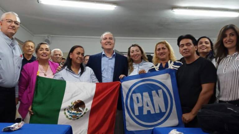 Eduardo Ortiz y Fernando García se registraron como aspirantes a la candidatura a dirigente del Consejo Directivo Municipal del PAN en Culiacán.