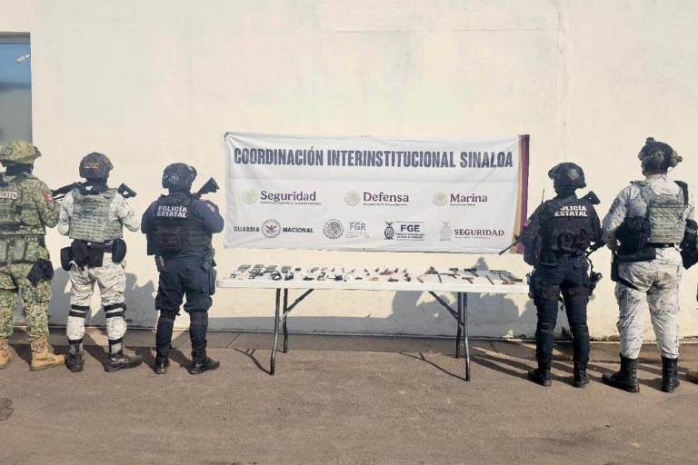 Confiscan armas y celulares en penal de Aguaruto