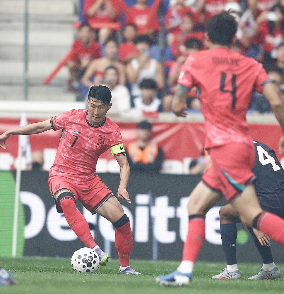 $!Son brilla y Corea del Sur hunde a Estados Unidos en amistoso