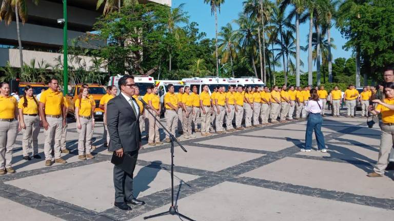 Conmemoración en Palacio de Gobierno de los sismos de 1985 y 2017.