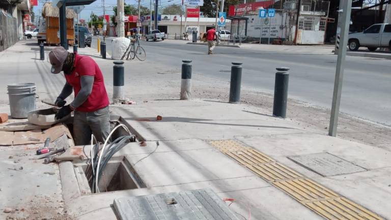 Remodelación de la Avenida Álvaro Obregón está casi lista