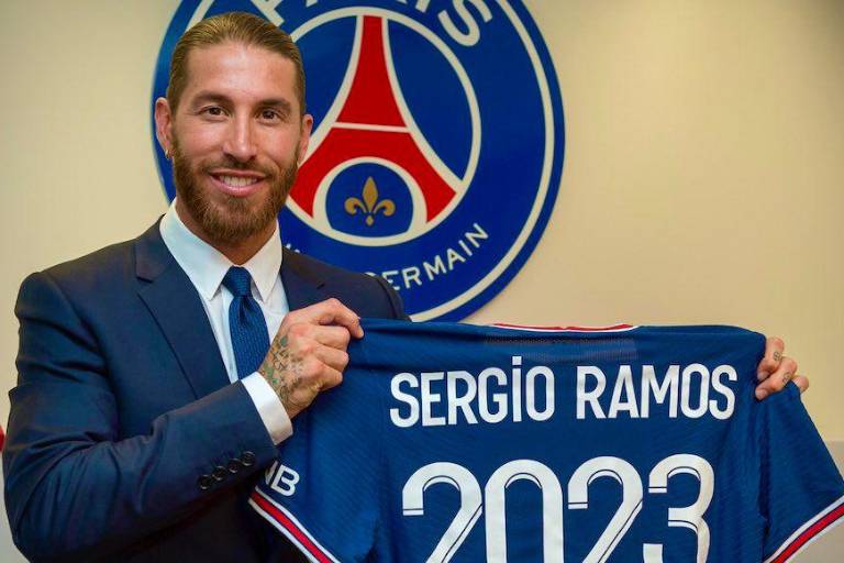 El PSG prevé que Sergio Ramos debute a mediados de septiembre