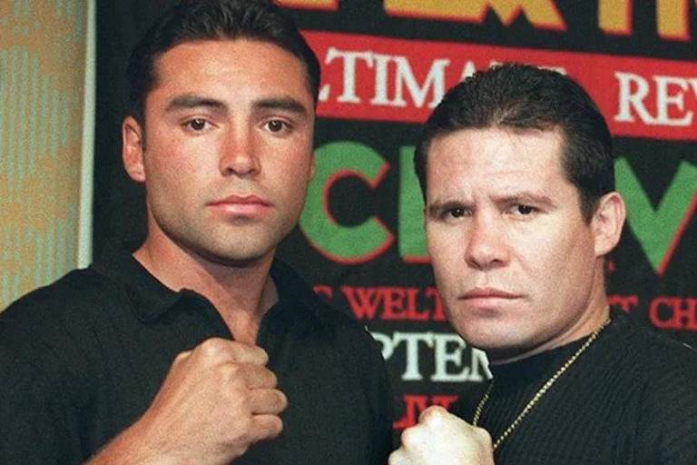 Óscar de la Hoya descarta pelea con Julio César Chávez: ‘Esta vez sí me va a fregar’