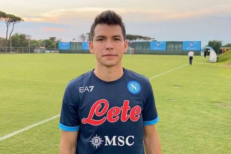 Hirving Lozano y el Napoli mandan mensaje de apoyo a México tras sismo