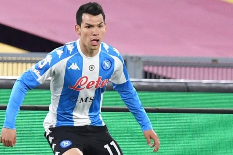 ‘El Chucky’ Lozano reaparece en la victoria 2-0 del Nápoles ante la Roma tras más de un mes fuera por lesión