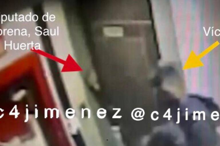 Video muestra al Diputado Saúl Huerta en el hotel y el momento en el que es detenido