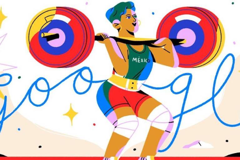 Google dedica su doodle a Soraya Jiménez, primera mexicana en alcanzar oro en Juegos Olímpicos
