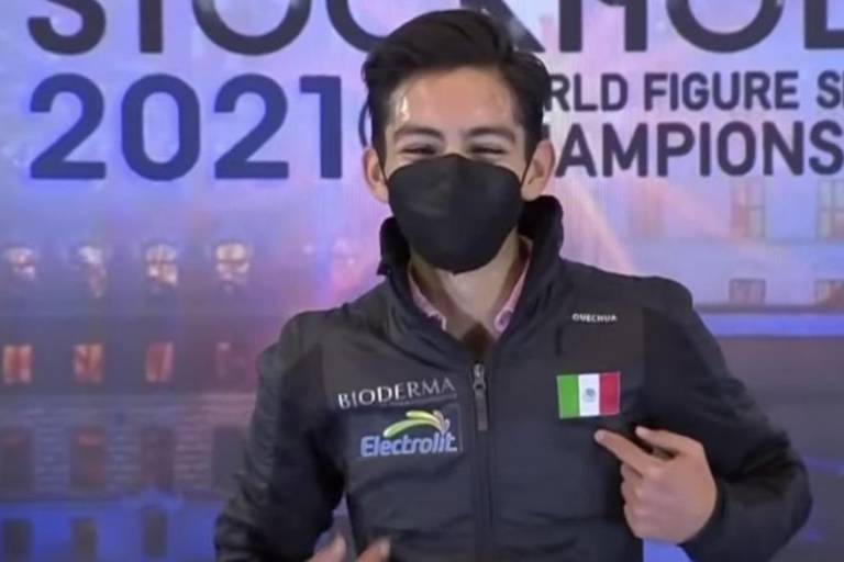 El patinador mexicano Donovan Carrillo clasifica a los Juegos Olímpicos de Invierno Beijing 2022