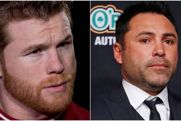 Hazme un favor y vete a la mier...: Canelo arremete contra De la Hoya