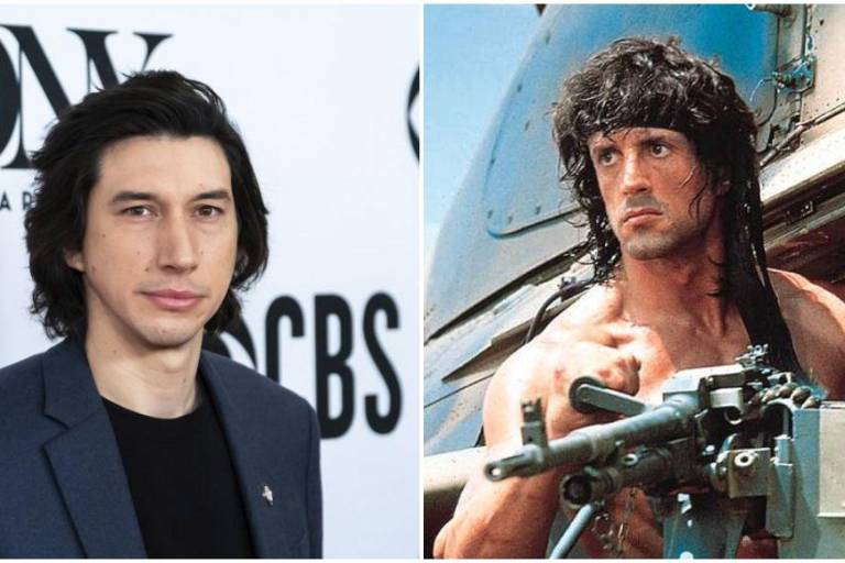 Tarantino quiere rodar cinta de Rambo con Adam Driver