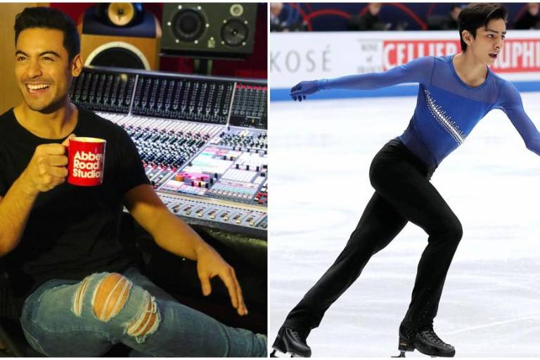 Carlos Rivera felicita a Donovan Carrillo por rutina y agradece por usar su canción