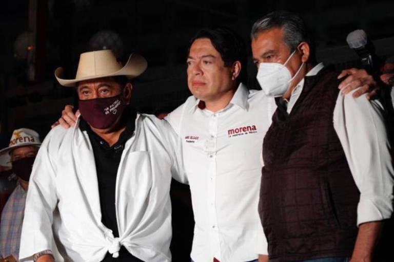 Hay ‘mucho pueblo para tan pocas autoridades electorales’: Delgado. Espera con Macedonio decisión del INE