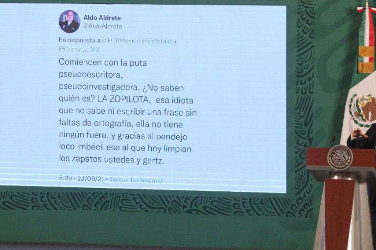 ‘Ofende a Beatriz y a mí, ¿qué tenemos que ver?’. AMLO reclama a usuario por tuit